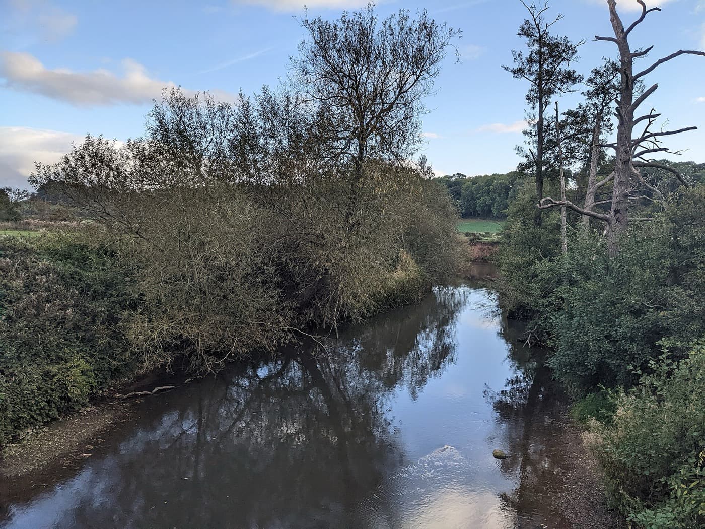 River Lugg — photographed by Fabian Musto / Geograph